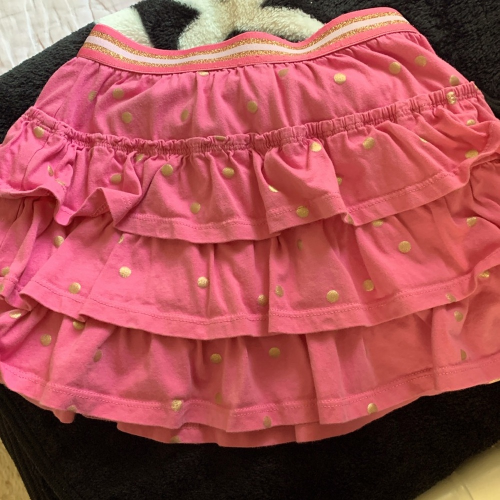 Mini Boden cotton tiered skirt